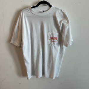 Mens Vintage Club Camel T-Shirt Tee Size XL